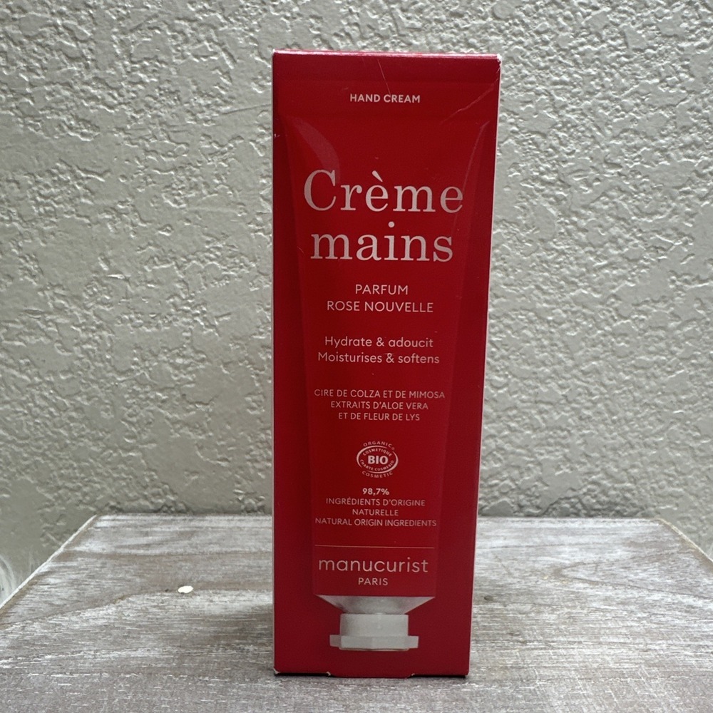 $13 🌙 Manucurist Rose Hand Cream Crème Mains 2oz